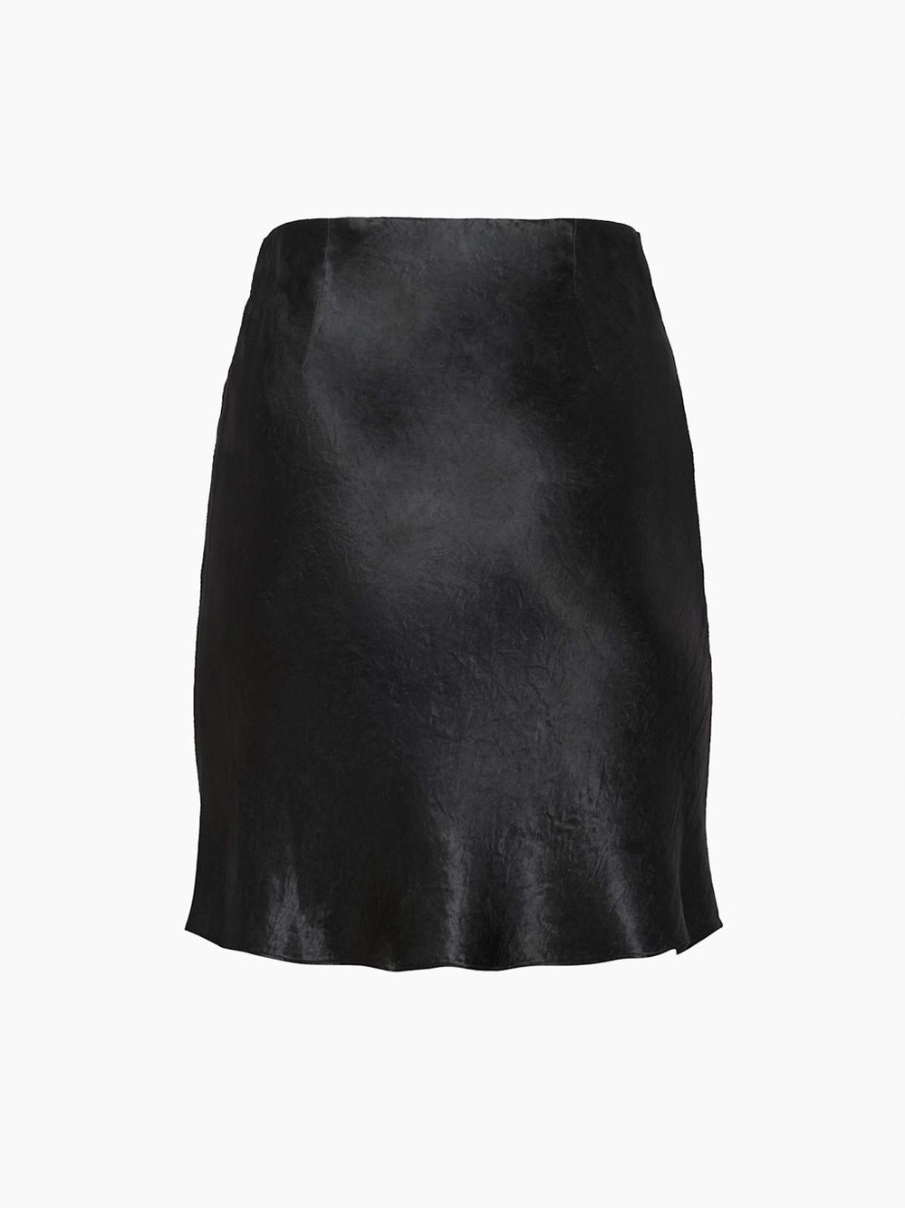 Babaton Navy Blue Satin Mini Skirt - Picture 6 of 9
